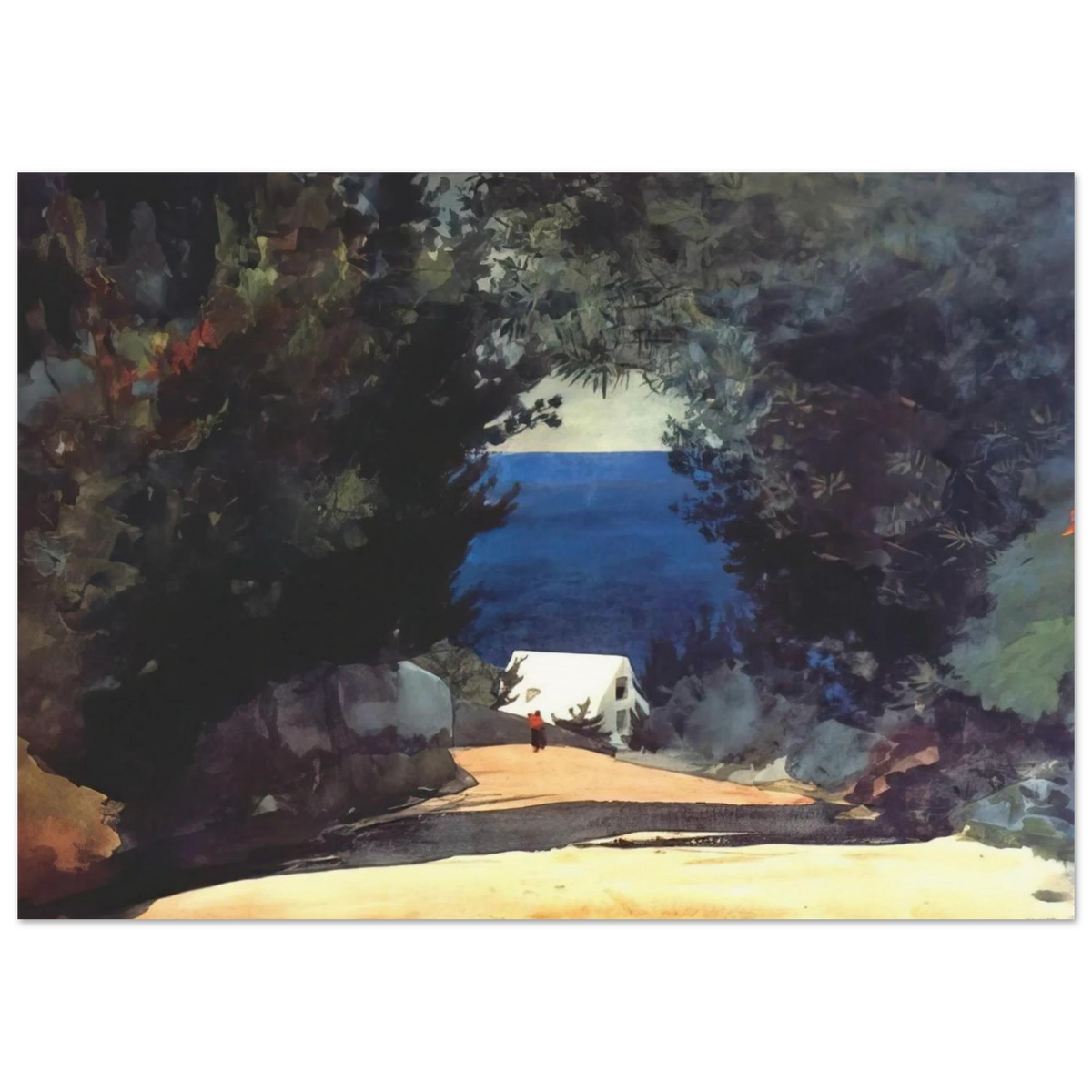 ROAD IN BERMUDA Poster | Winslow Homer Poster | Winslow Homer Store