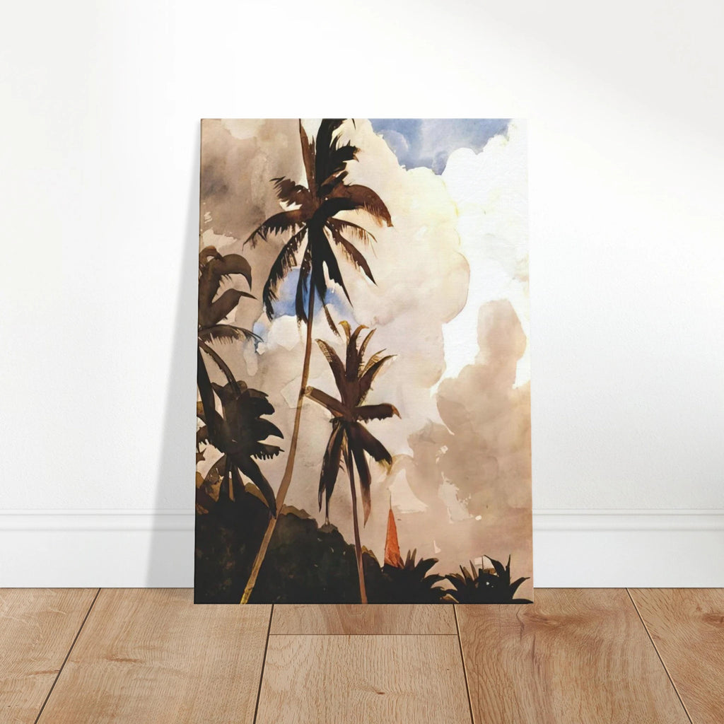 PALM TREES BAHAMAS Canvas | Winslow Homer Canvas | Winslow Homer Store