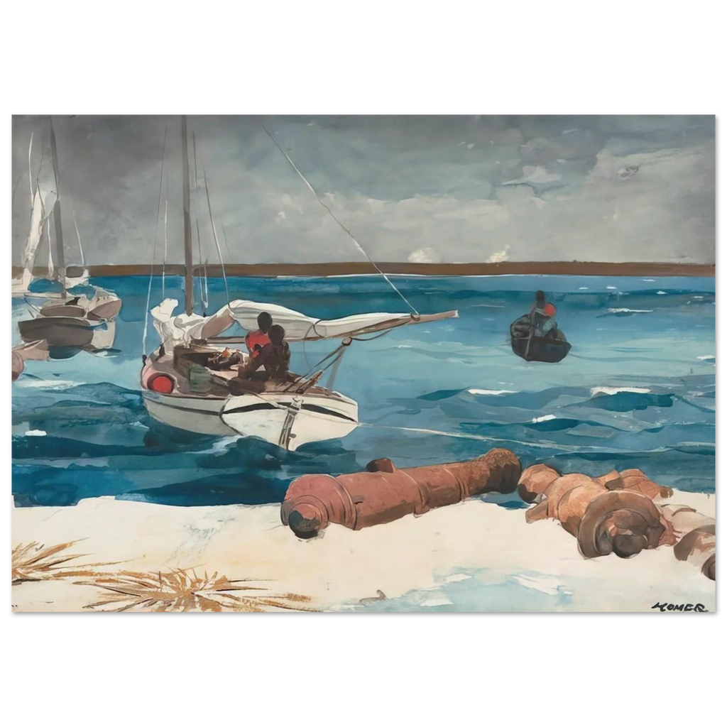 NASSAU 1899 Poster | Winslow Homer Poster | Winslow Homer Store