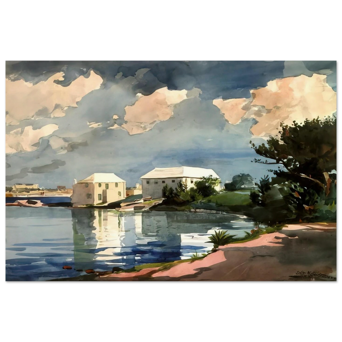 SALT KETTLE BERMUDA Poster | Winslow Homer Poster | Winslow Homer Store