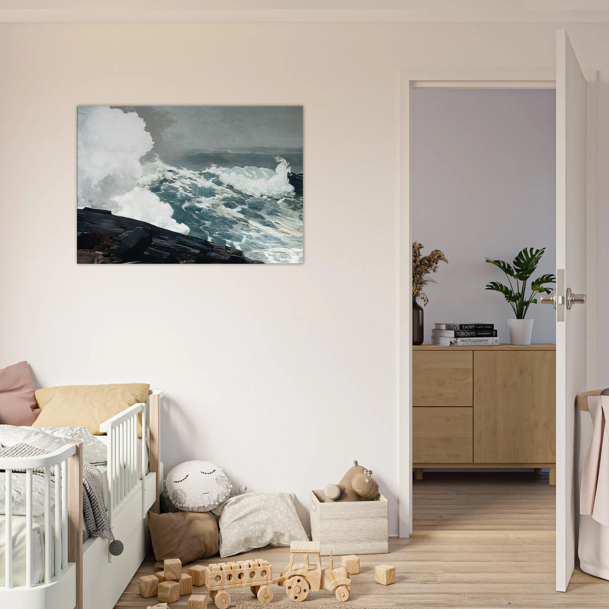 NORTHEASTER Canvas | Winslow Homer Canvas | Winslow Homer Store