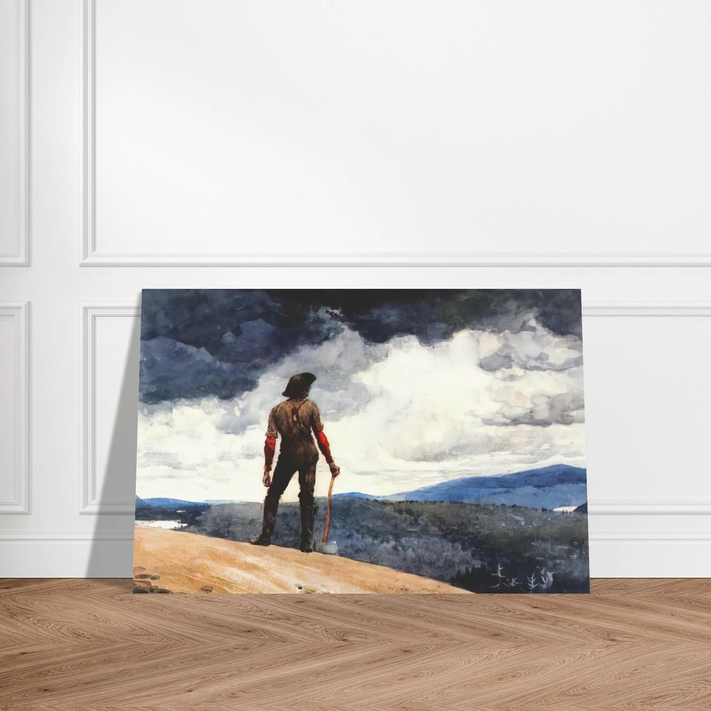 THE WOODCUTTER Poster | Winslow Homer Poster | Winslow Homer Store