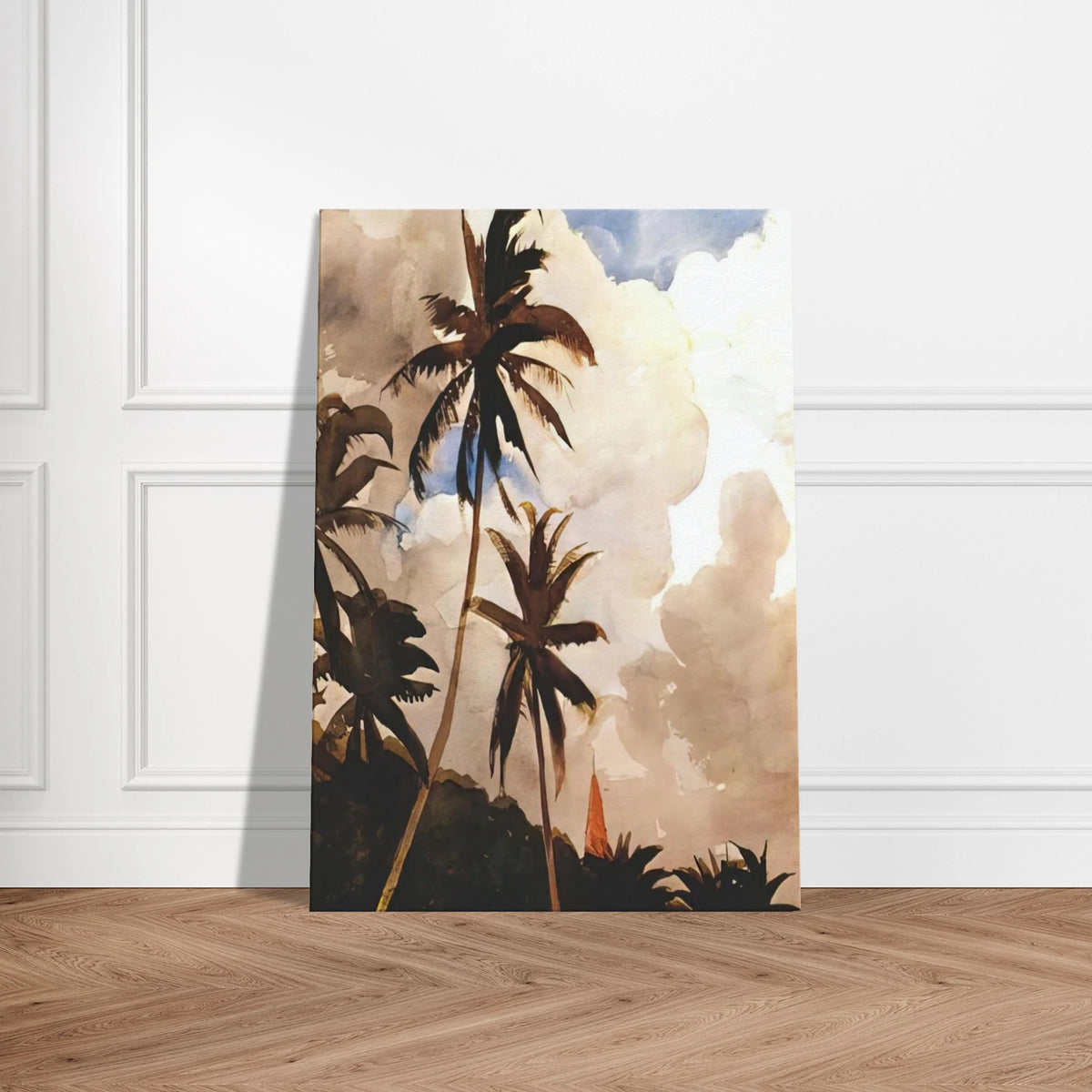 PALM TREES BAHAMAS Canvas | Winslow Homer Canvas | Winslow Homer Store