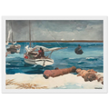 NASSAU 1899 Framed Poster | Winslow Homer Framed Prints Wall Art | Winslow Homer Store