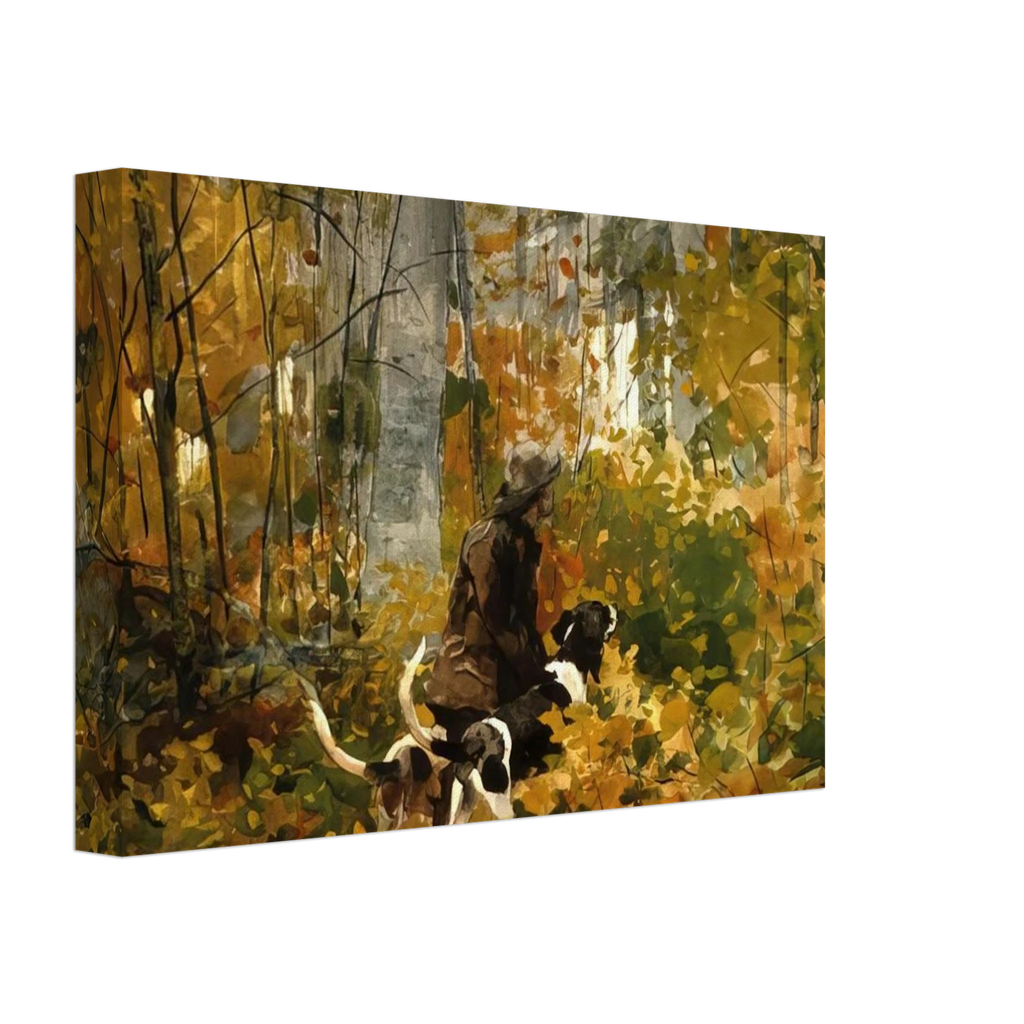 ON THE TRAIL Canvas | Winslow Homer Canvas | Winslow Homer Store