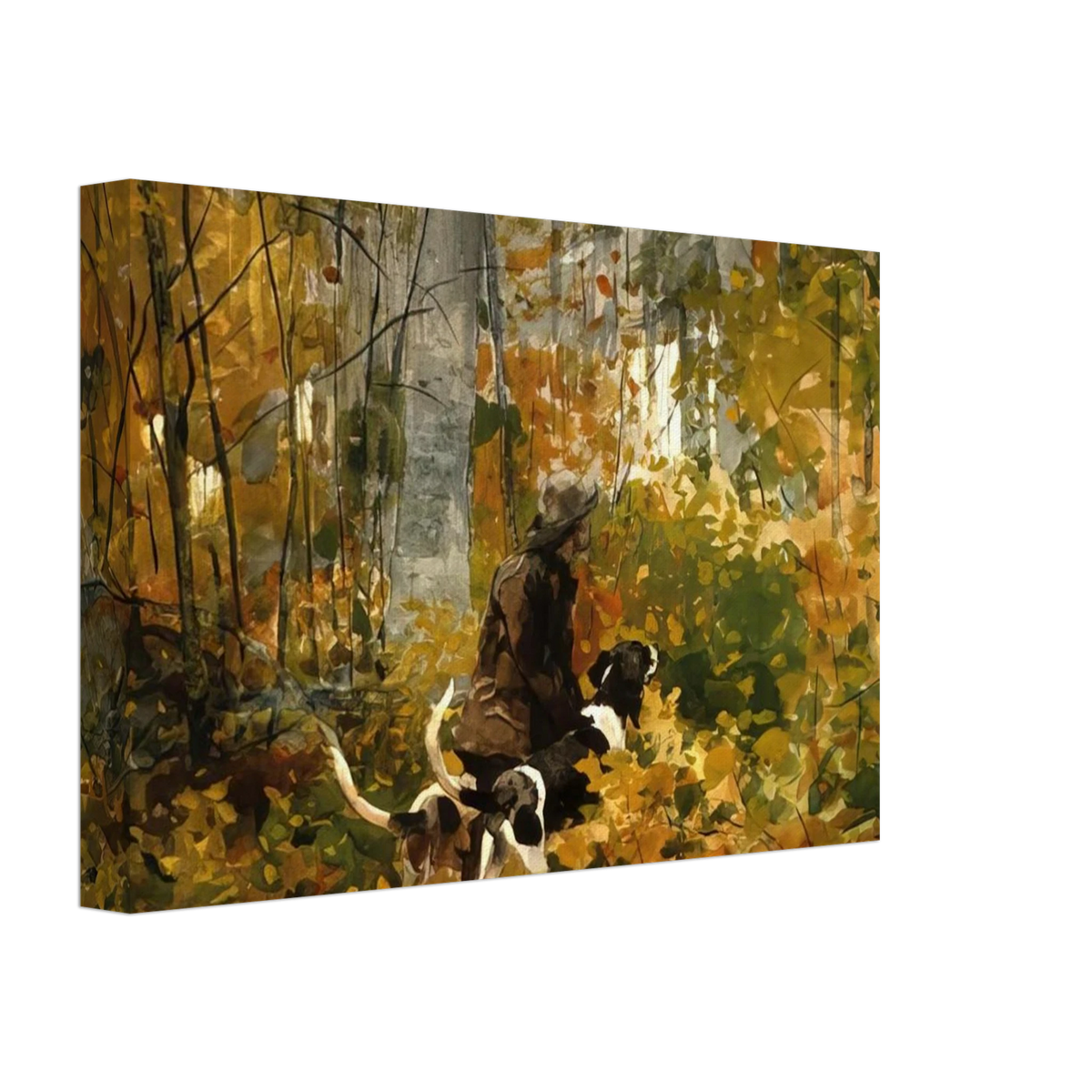 ON THE TRAIL Canvas | Winslow Homer Canvas | Winslow Homer Store