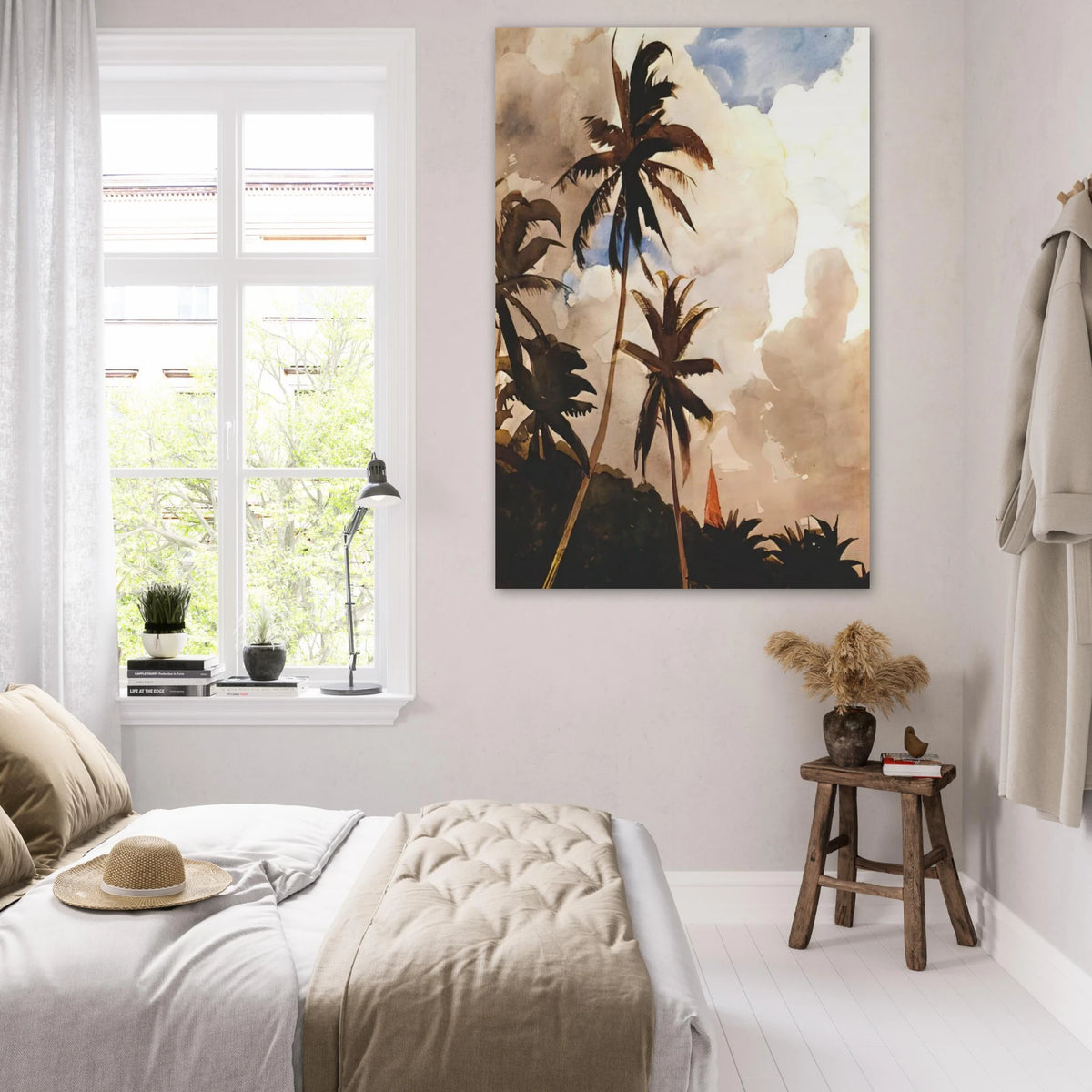 PALM TREES BAHAMAS Poster | Winslow Homer Poster | Winslow Homer Store