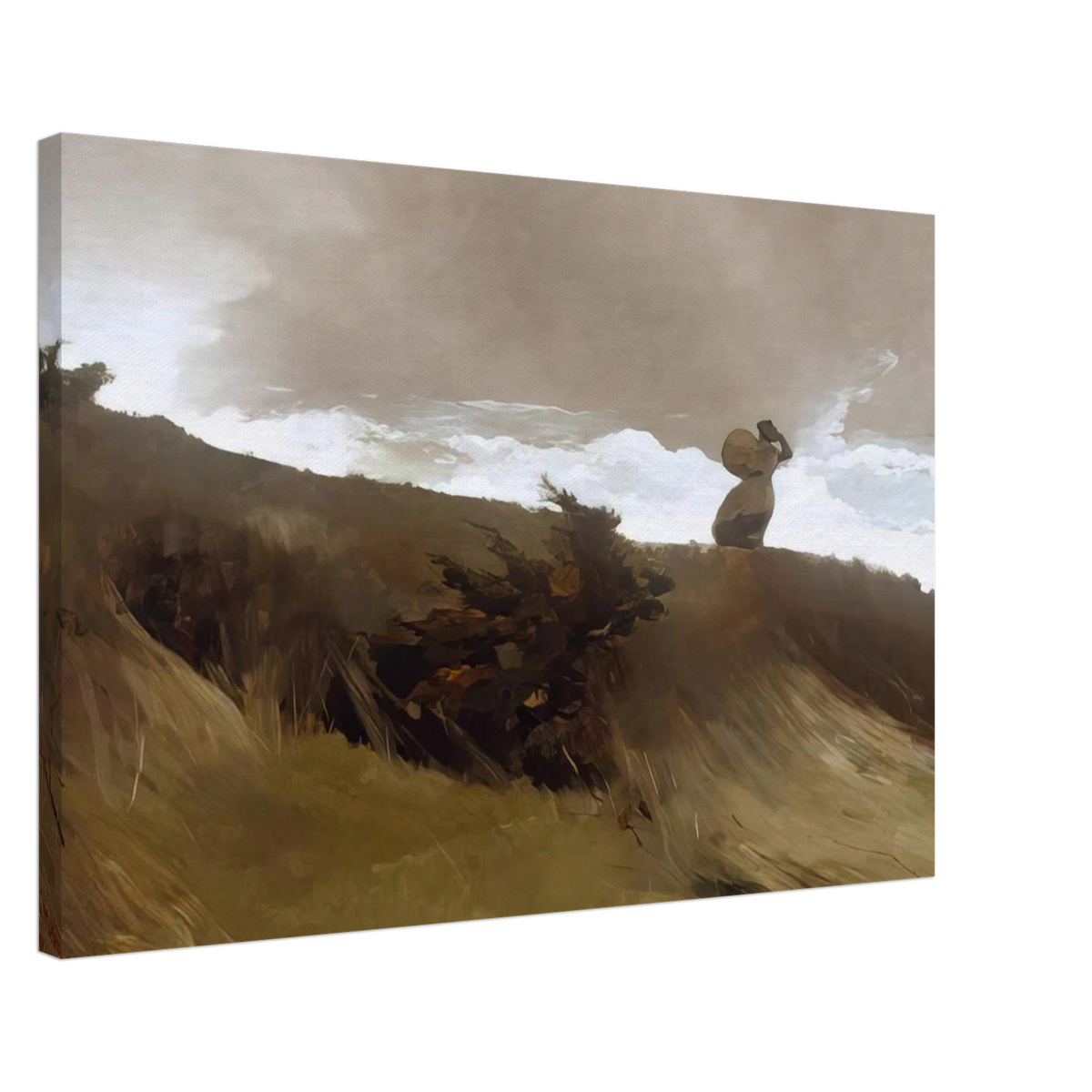 THE WEST WIND Canvas | Winslow Homer Canvas | Winslow Homer Store