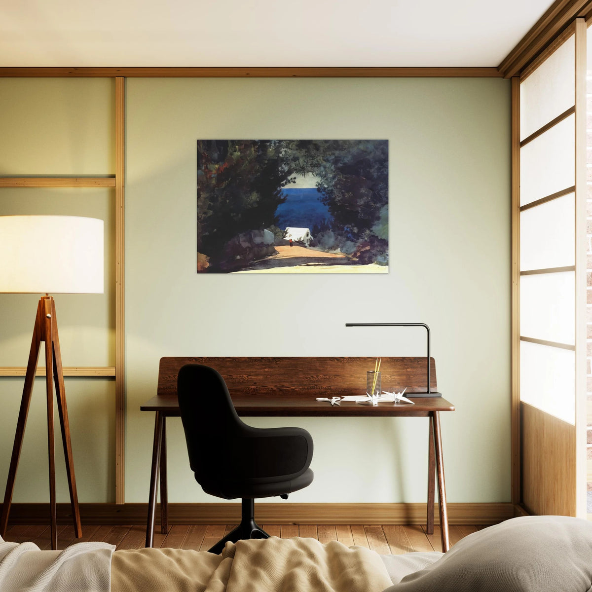 ROAD IN BERMUDA Canvas | Winslow Homer Canvas | Winslow Homer Store