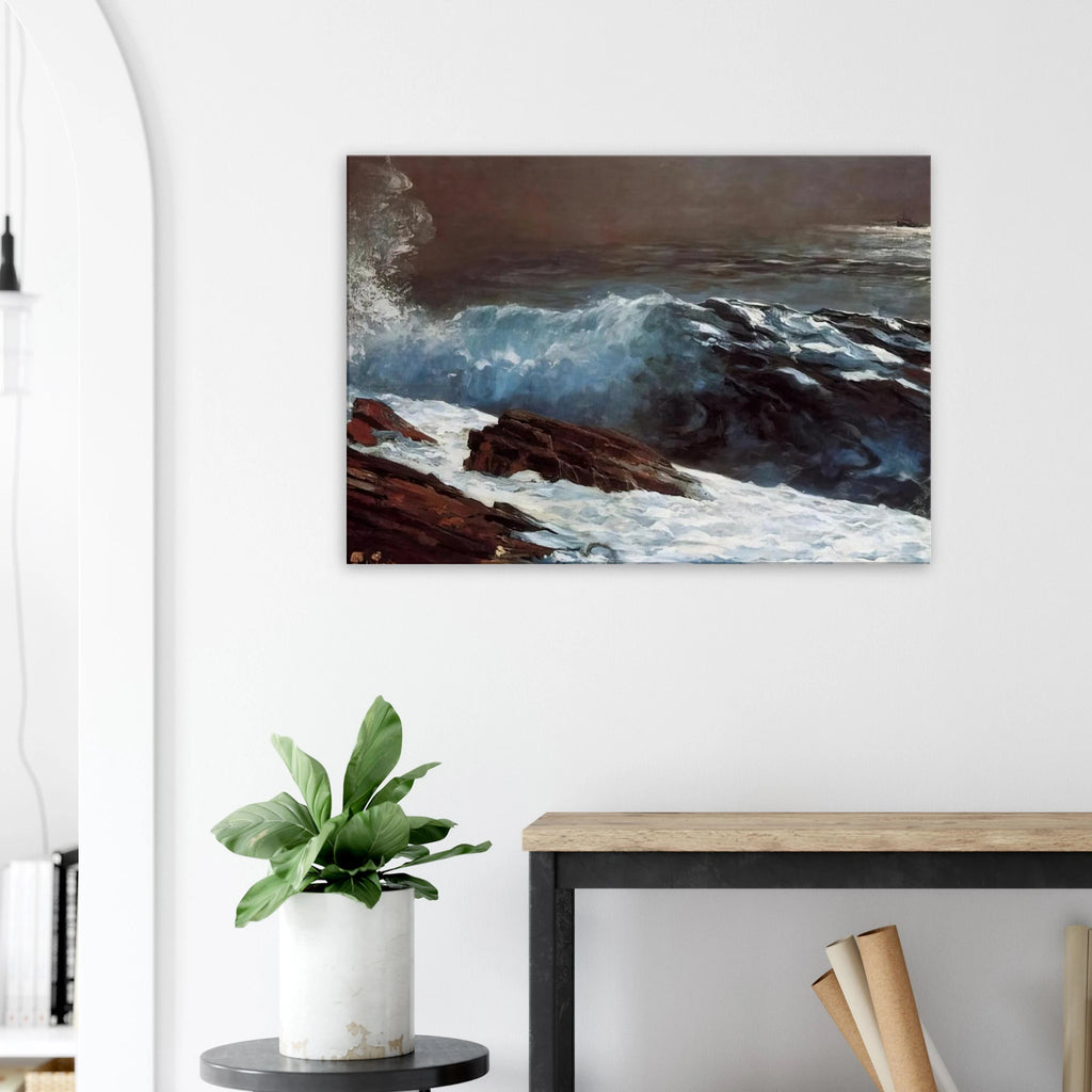 SUNLIGHT ON THE COAST Canvas | Winslow Homer Canvas | Winslow Homer Store