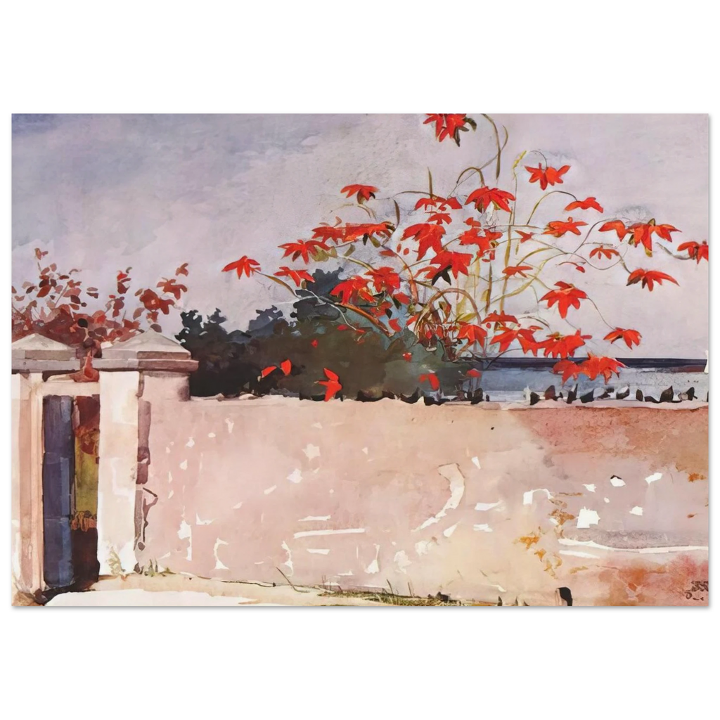 A WALL NASSAU Poster | Winslow Homer Poster | Winslow Homer Store
