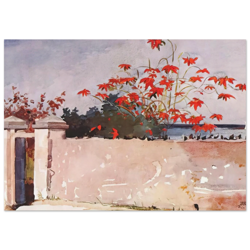 A WALL NASSAU Poster | Winslow Homer Poster | Winslow Homer Store