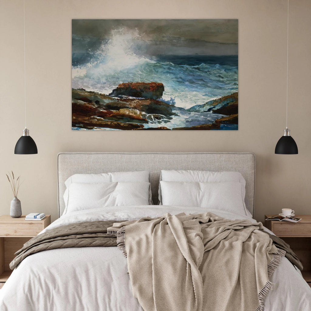 INCOMING TIDE SCARBORO MAINE Poster | Winslow Homer Poster | Winslow Homer Store