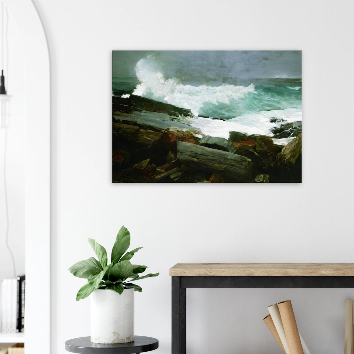 WEATHERBEATEN 1894 Canvas | Winslow Homer Canvas | Winslow Homer Store