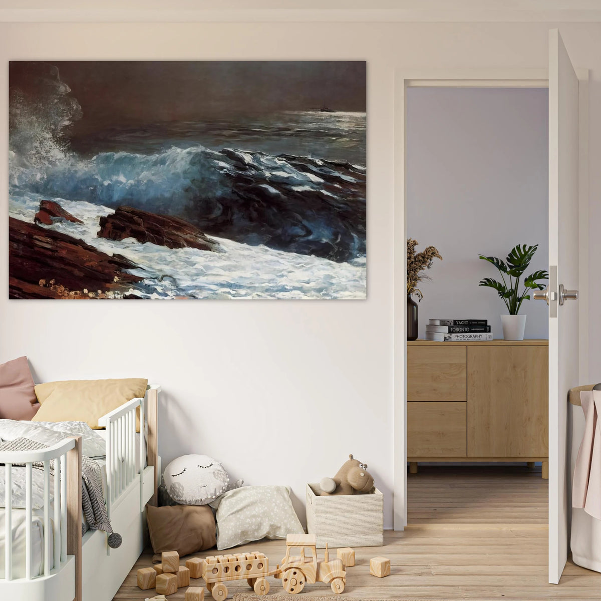 SUNLIGHT ON THE COAST Poster | Winslow Homer Poster | Winslow Homer Store
