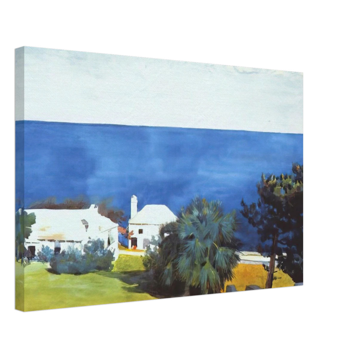 SHORE AT BERMUDA Canvas | Winslow Homer Canvas | Winslow Homer Store