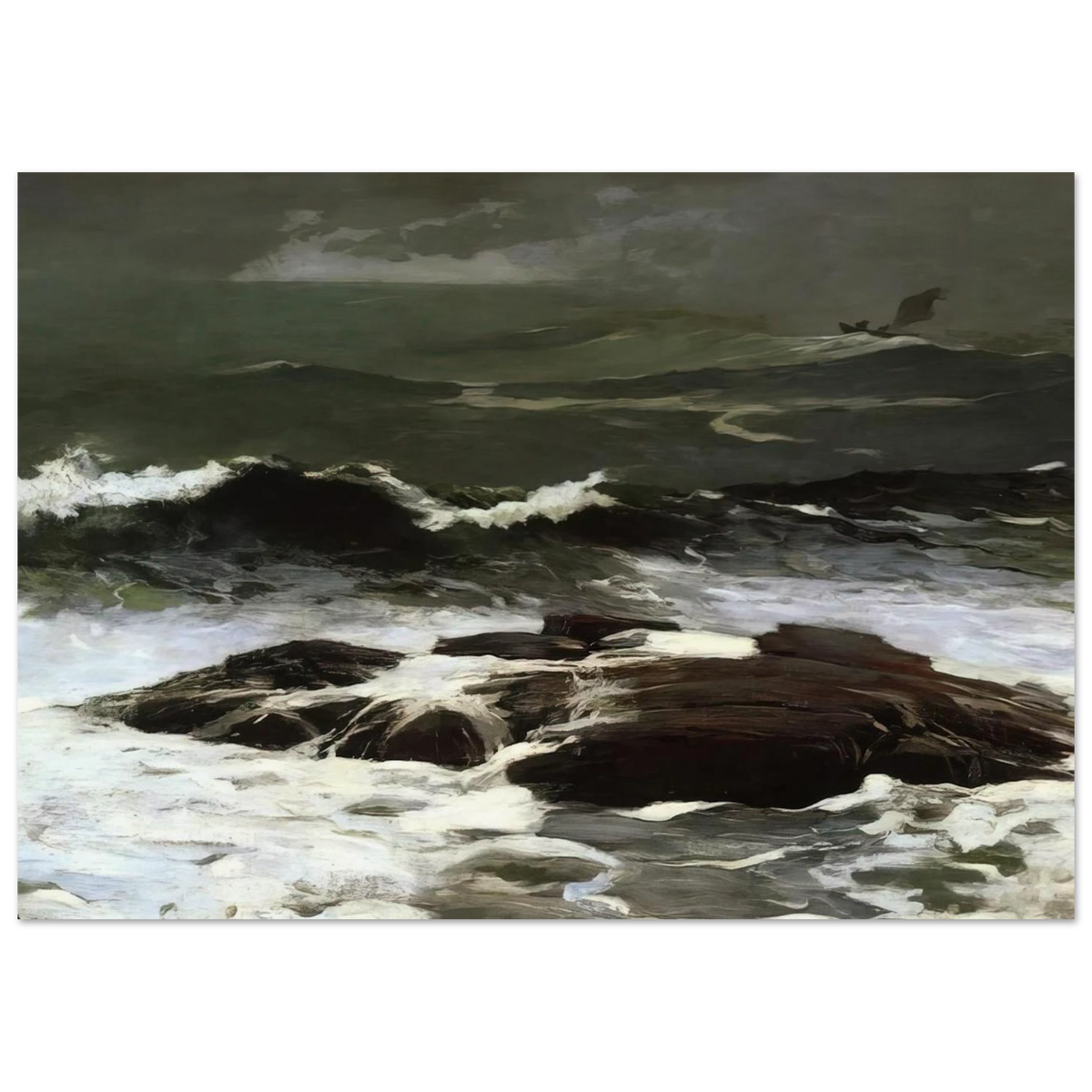 SUMMER SQUALL 1904 Poster | Winslow Homer Poster | Winslow Homer Store