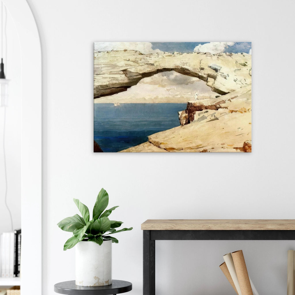 GLASS WINDOWS BAHAMAS 1885 Canvas | Winslow Homer Canvas | Winslow Homer Store