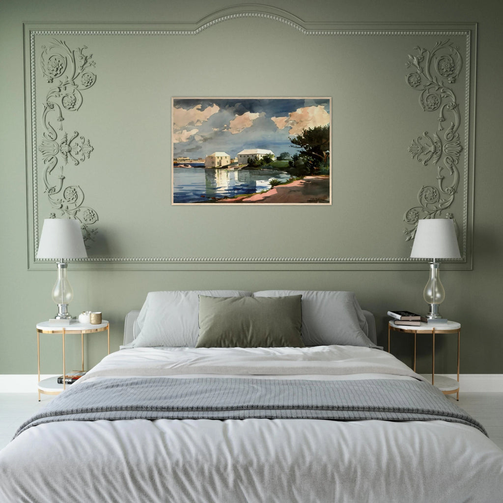 SALT KETTLE BERMUDA Framed Poster | Winslow Homer Framed Prints Wall Art | Winslow Homer Store
