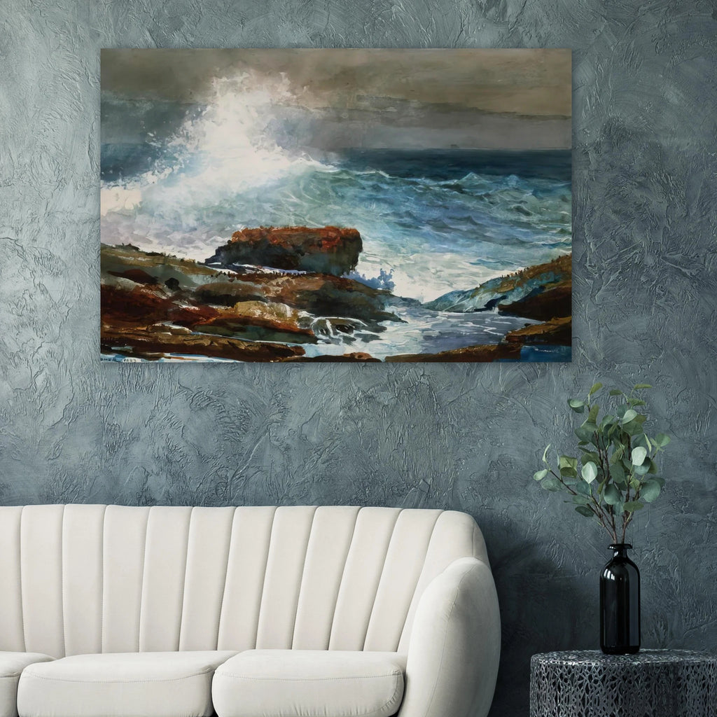 INCOMING TIDE SCARBORO MAINE Poster | Winslow Homer Poster | Winslow Homer Store