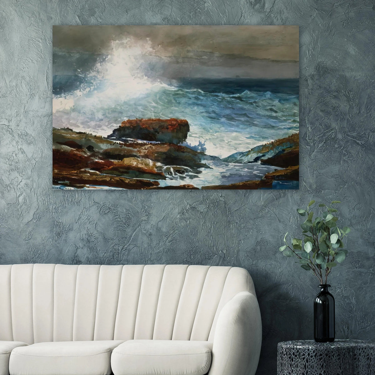 INCOMING TIDE SCARBORO MAINE Poster | Winslow Homer Poster | Winslow Homer Store