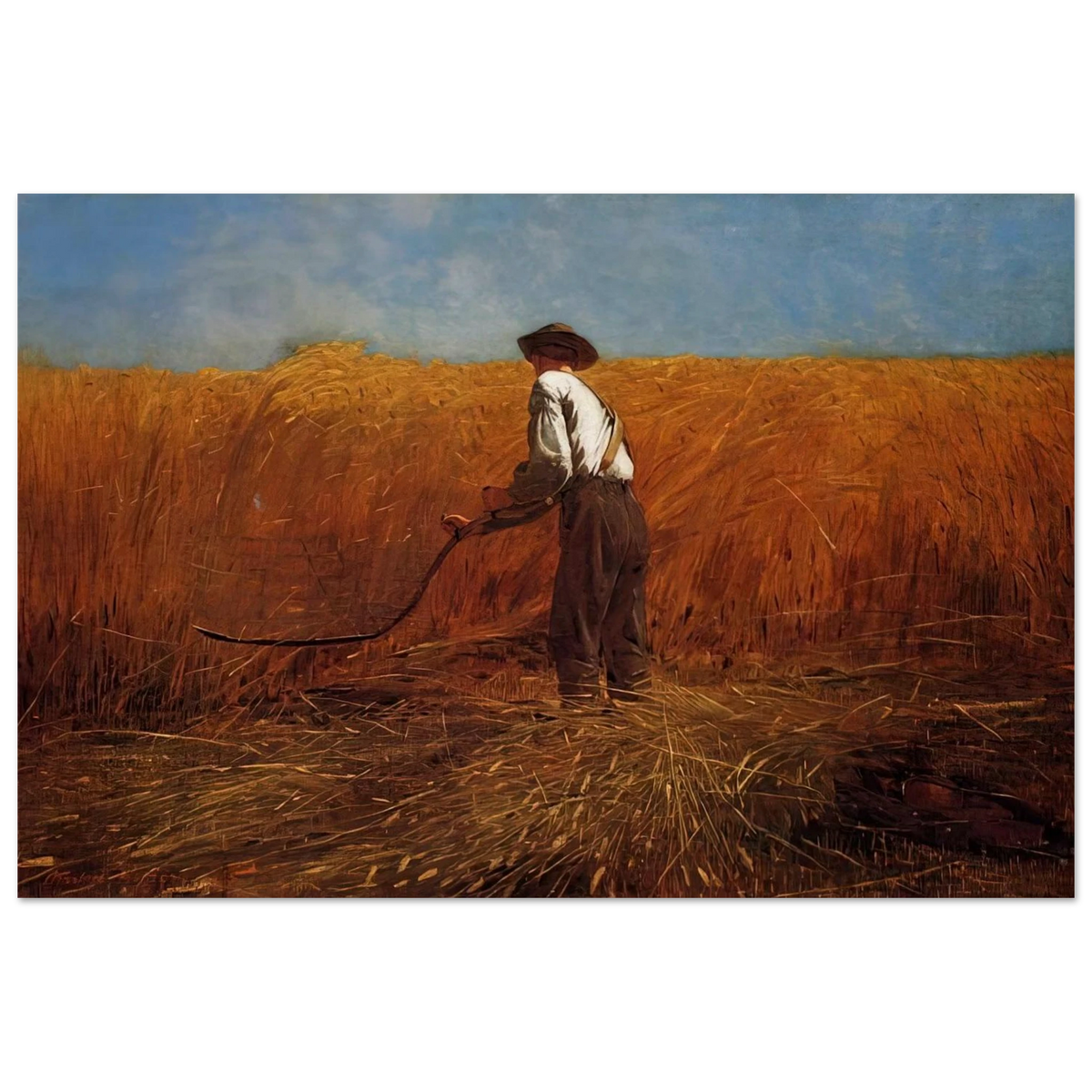 THE VETERAN IN A NEW FIELD Poster | Winslow Homer Poster | Winslow Homer Store