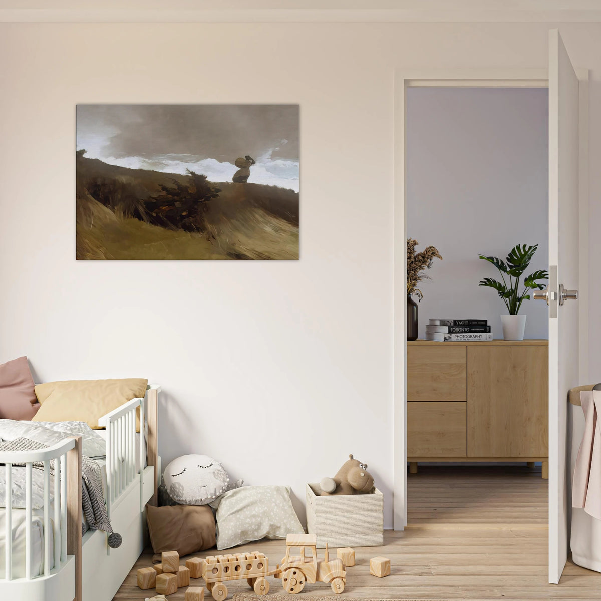 THE WEST WIND Canvas | Winslow Homer Canvas | Winslow Homer Store