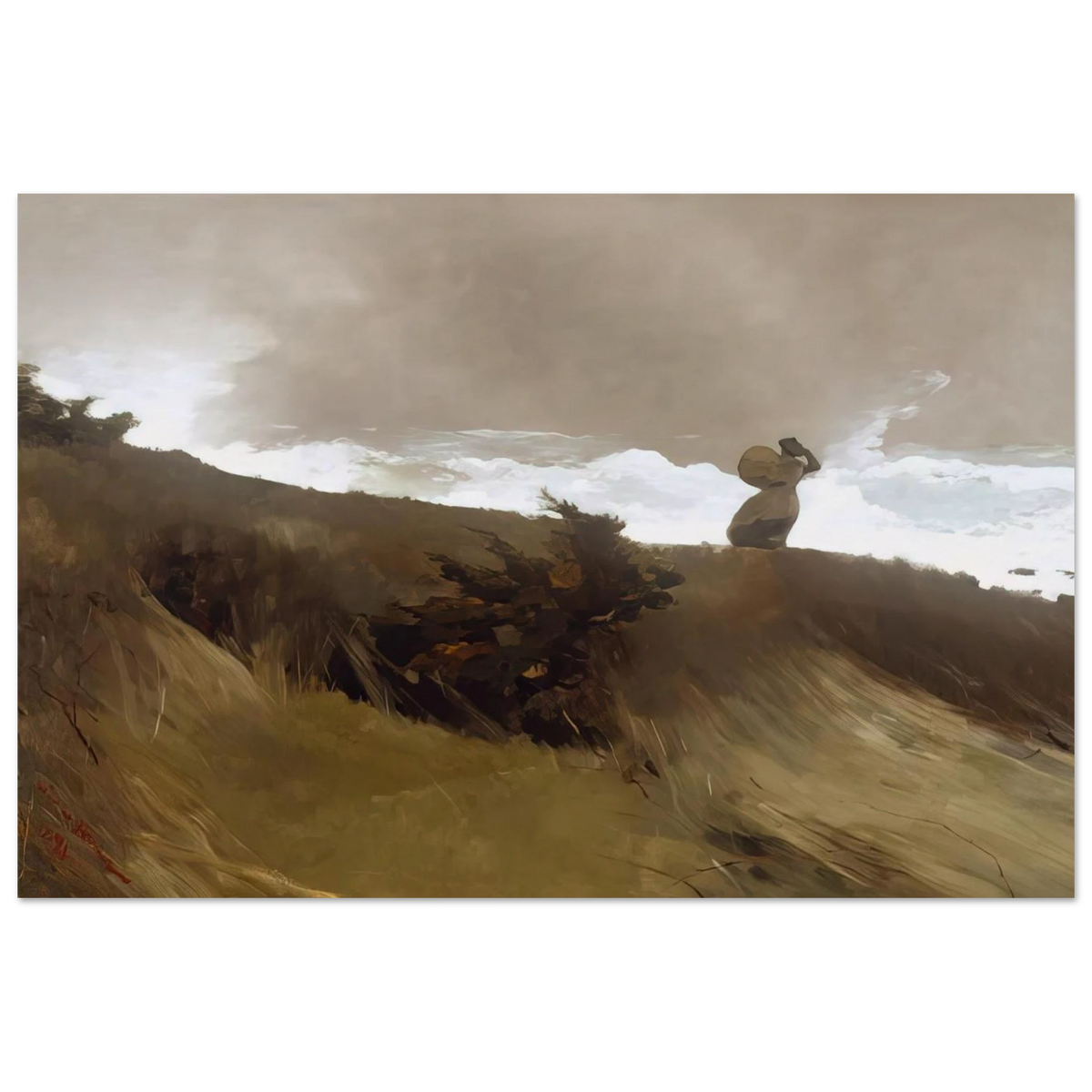 THE WEST WIND Poster | Winslow Homer Poster | Winslow Homer Store