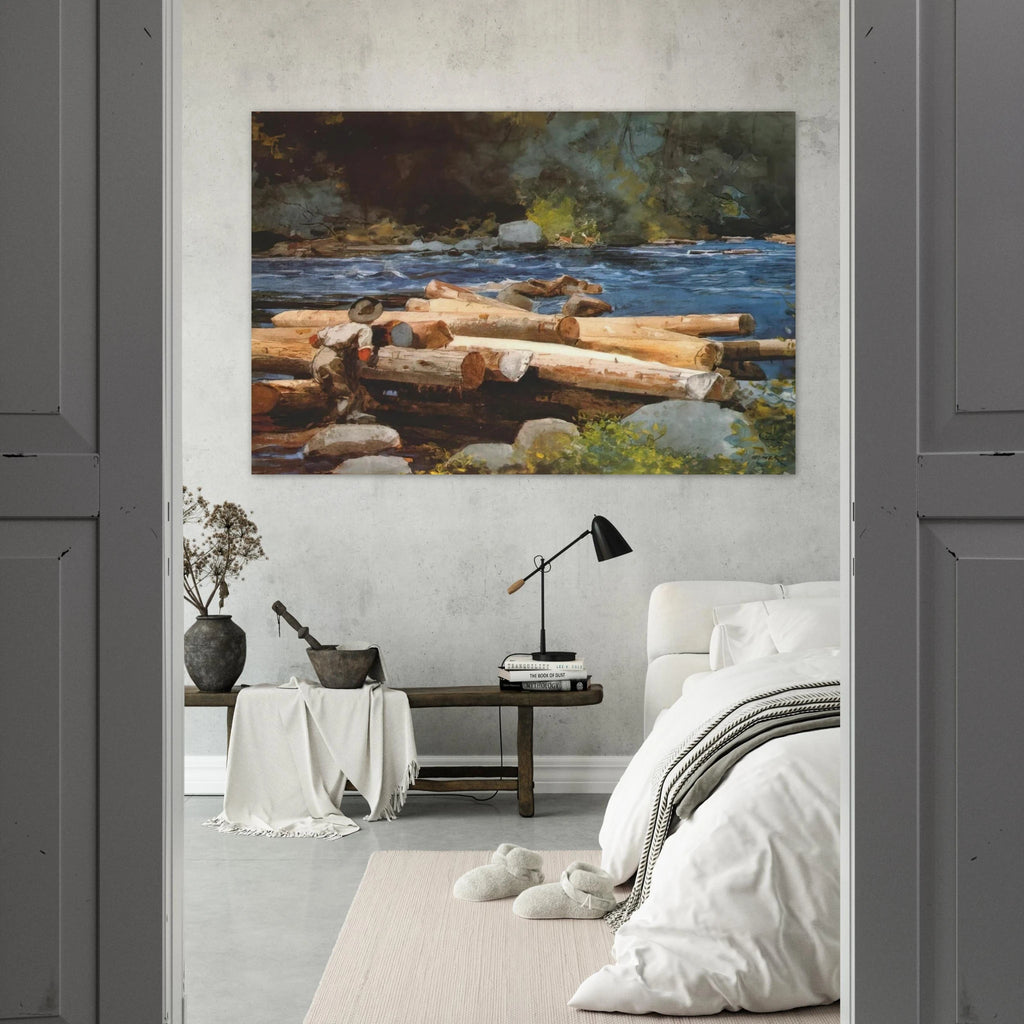 HUDSON RIVER Poster | Winslow Homer Poster | Winslow Homer Store