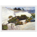 MAINE CLIFFS Framed Poster | Winslow Homer Framed Prints Wall Art | Winslow Homer Store