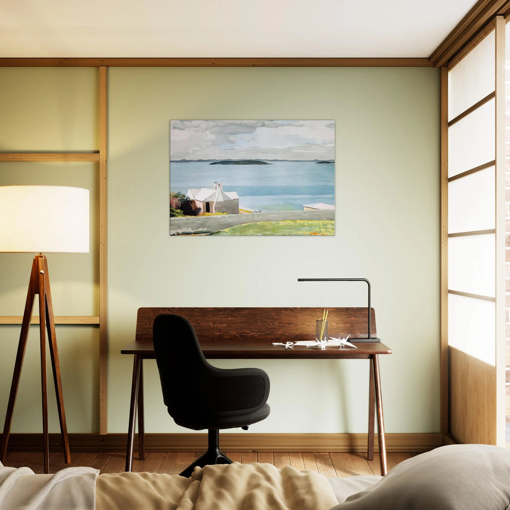 INLAND WATER BERMUDA Canvas | Winslow Homer Canvas | Winslow Homer Store