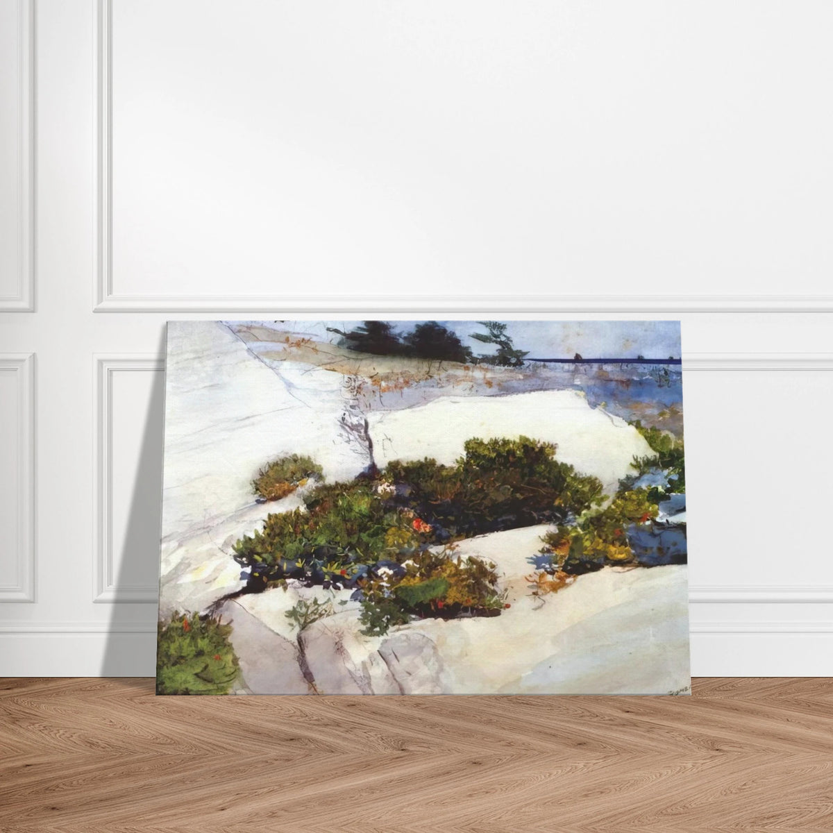 MAINE CLIFFS Canvas | Winslow Homer Canvas | Winslow Homer Store