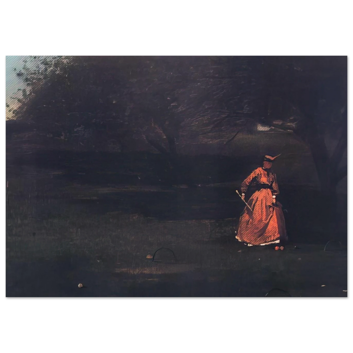 CROQUET PLAYERS 1 Poster | Winslow Homer Poster | Winslow Homer Store