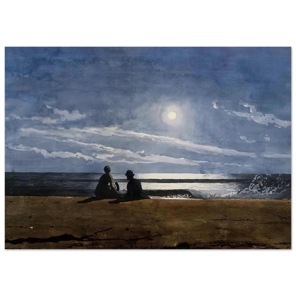 MOONLIGHT Poster | Winslow Homer Poster | Winslow Homer Store