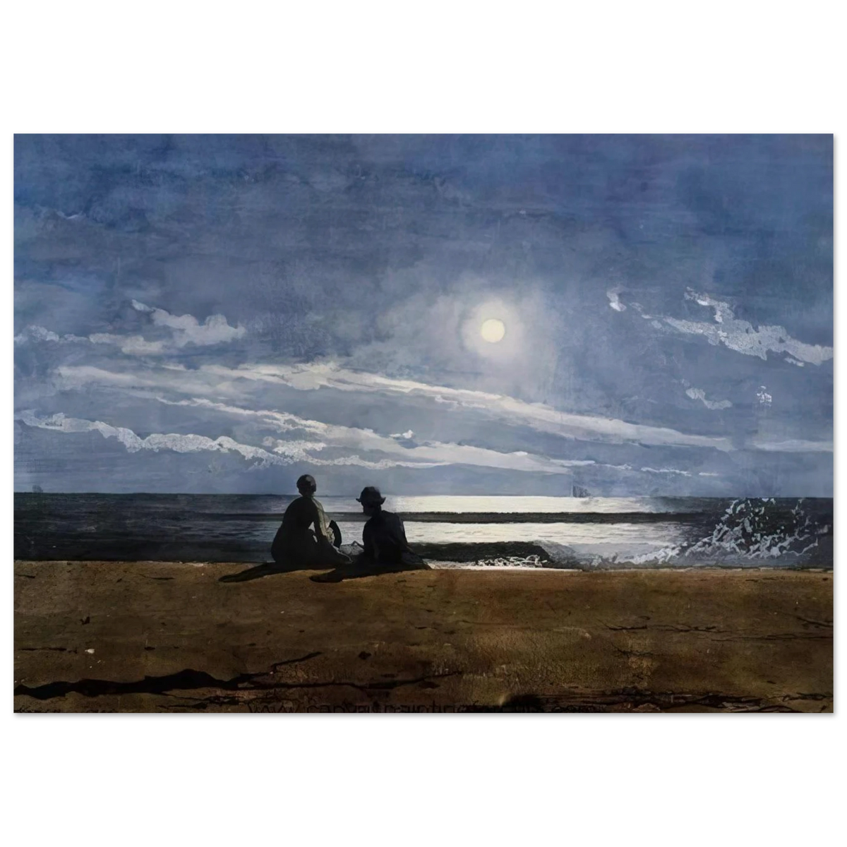 MOONLIGHT Poster | Winslow Homer Poster | Winslow Homer Store