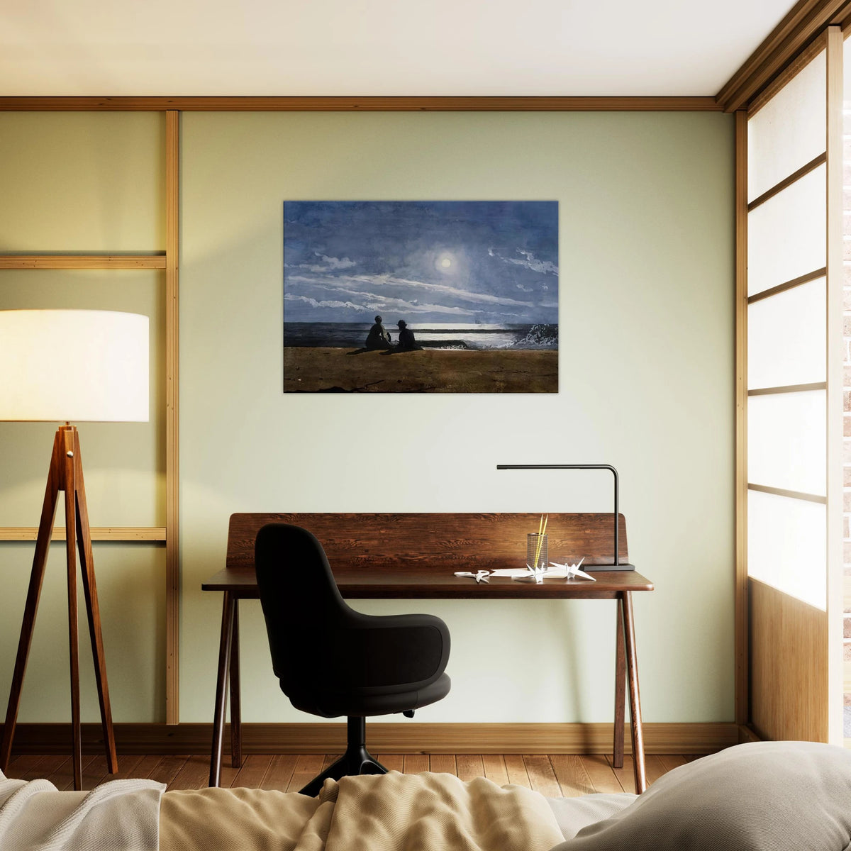 MOONLIGHT Canvas | Winslow Homer Canvas | Winslow Homer Store