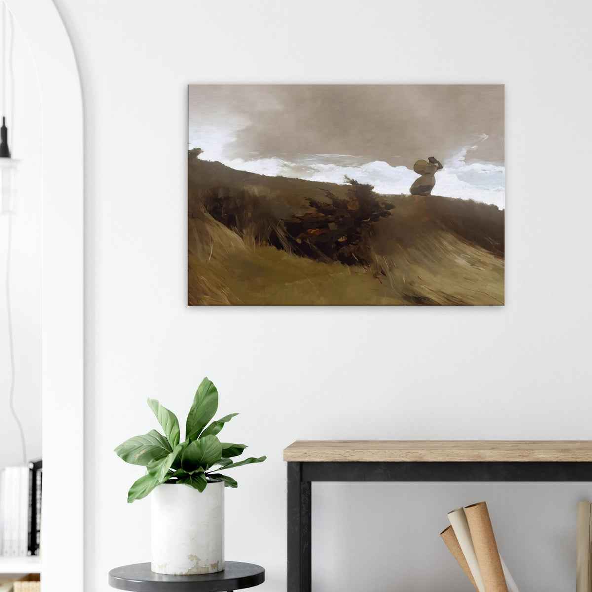 THE WEST WIND Canvas | Winslow Homer Canvas | Winslow Homer Store