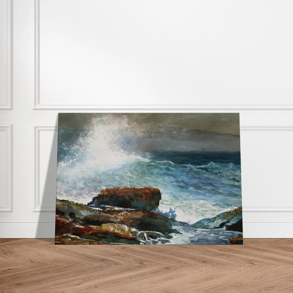 INCOMING TIDE SCARBORO MAINE Canvas | Winslow Homer Canvas | Winslow Homer Store