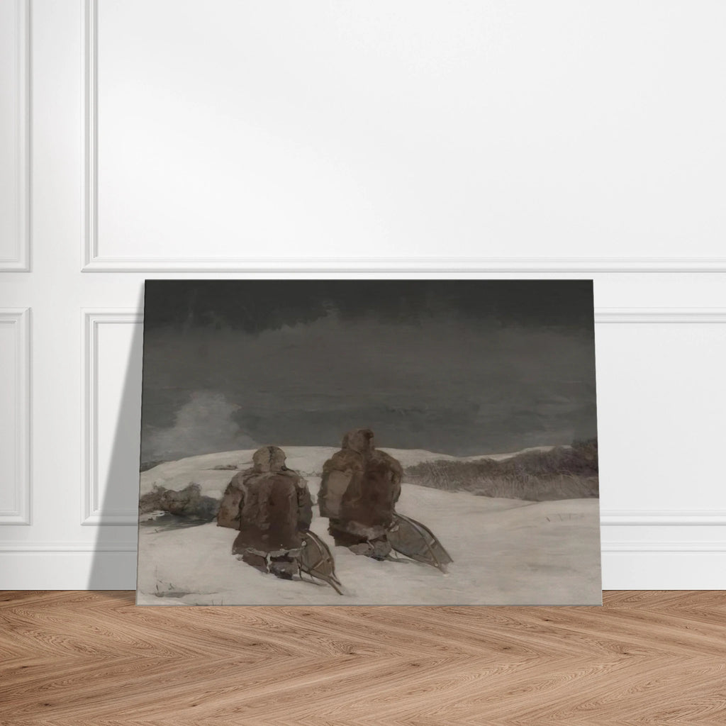 BELOW ZERO Canvas | Winslow Homer Canvas | Winslow Homer Store