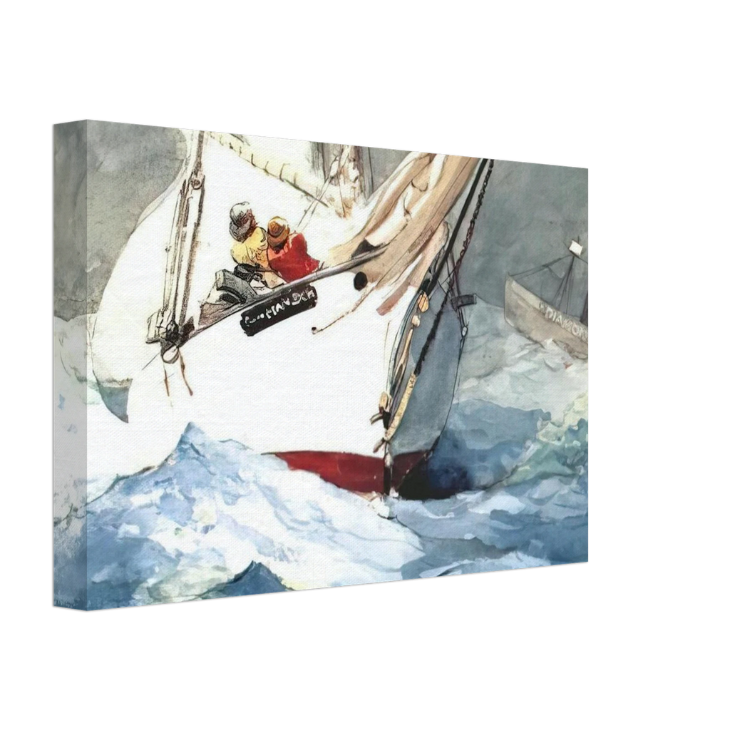 DIAMOND SHOAL Canvas | Winslow Homer Canvas | Winslow Homer Store