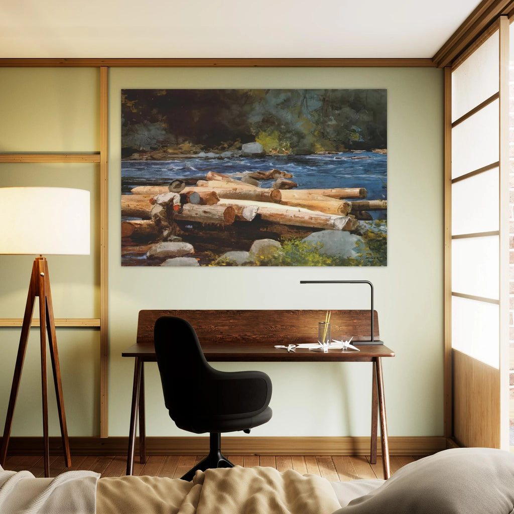 HUDSON RIVER Poster | Winslow Homer Poster | Winslow Homer Store