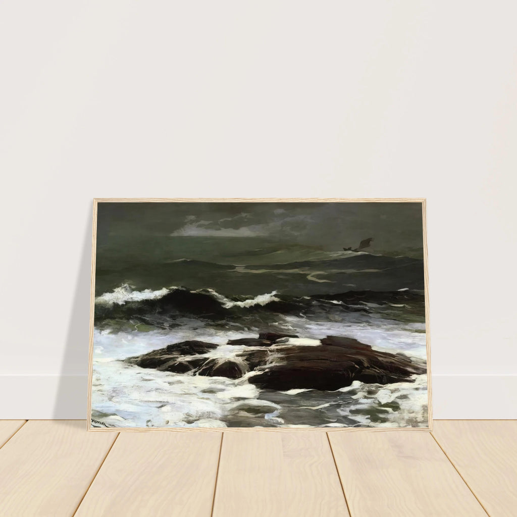 SUMMER SQUALL 1904 Framed Poster | Winslow Homer Framed Prints Wall Art | Winslow Homer Store