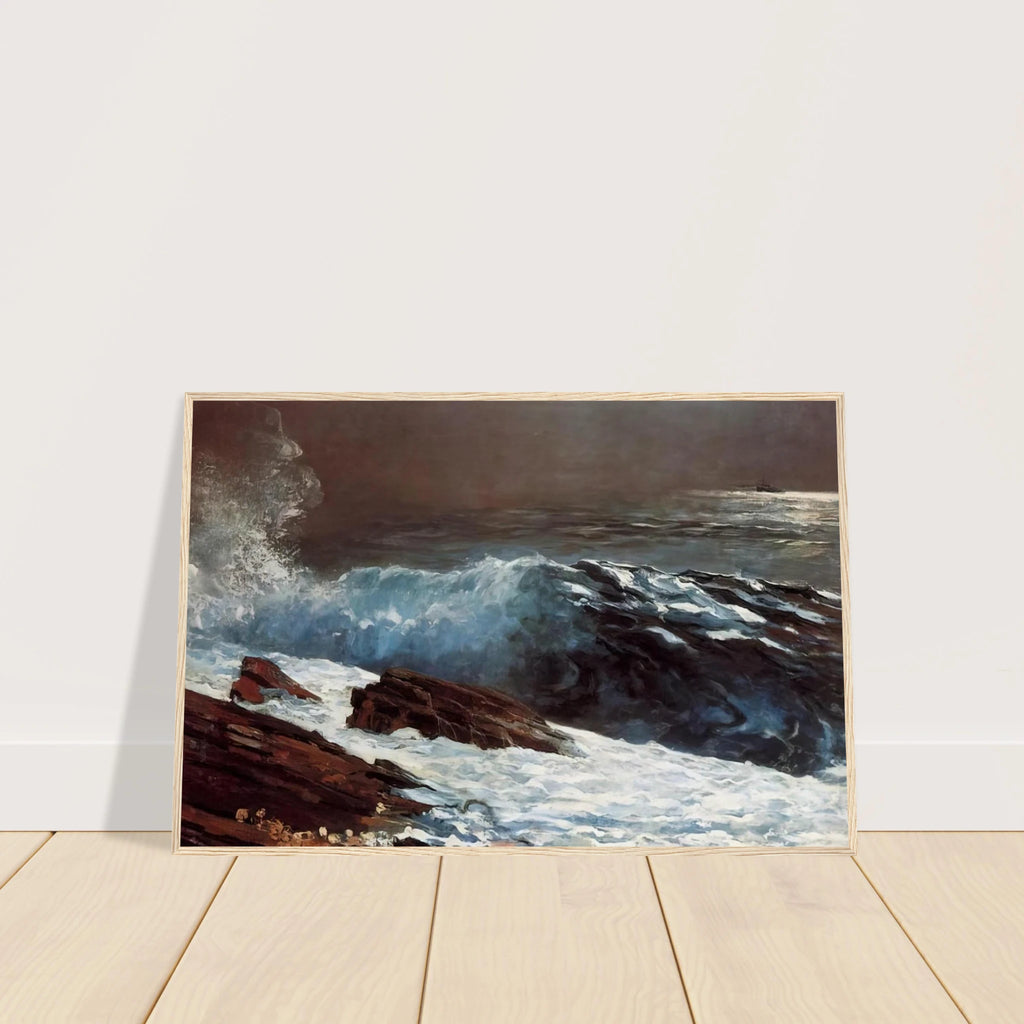SUNLIGHT ON THE COAST Framed Poster | Winslow Homer Framed Prints Wall Art | Winslow Homer Store