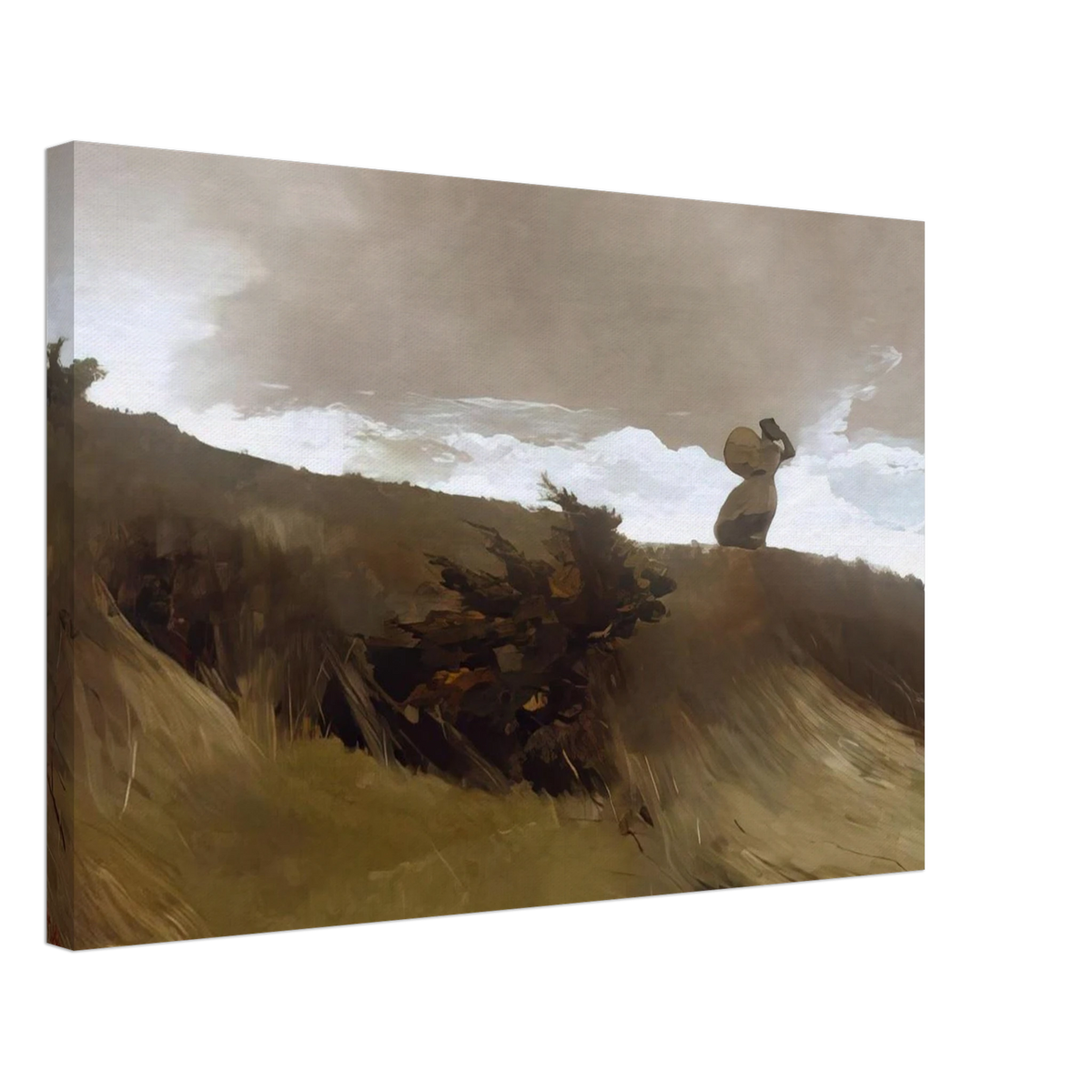 THE WEST WIND Canvas | Winslow Homer Canvas | Winslow Homer Store