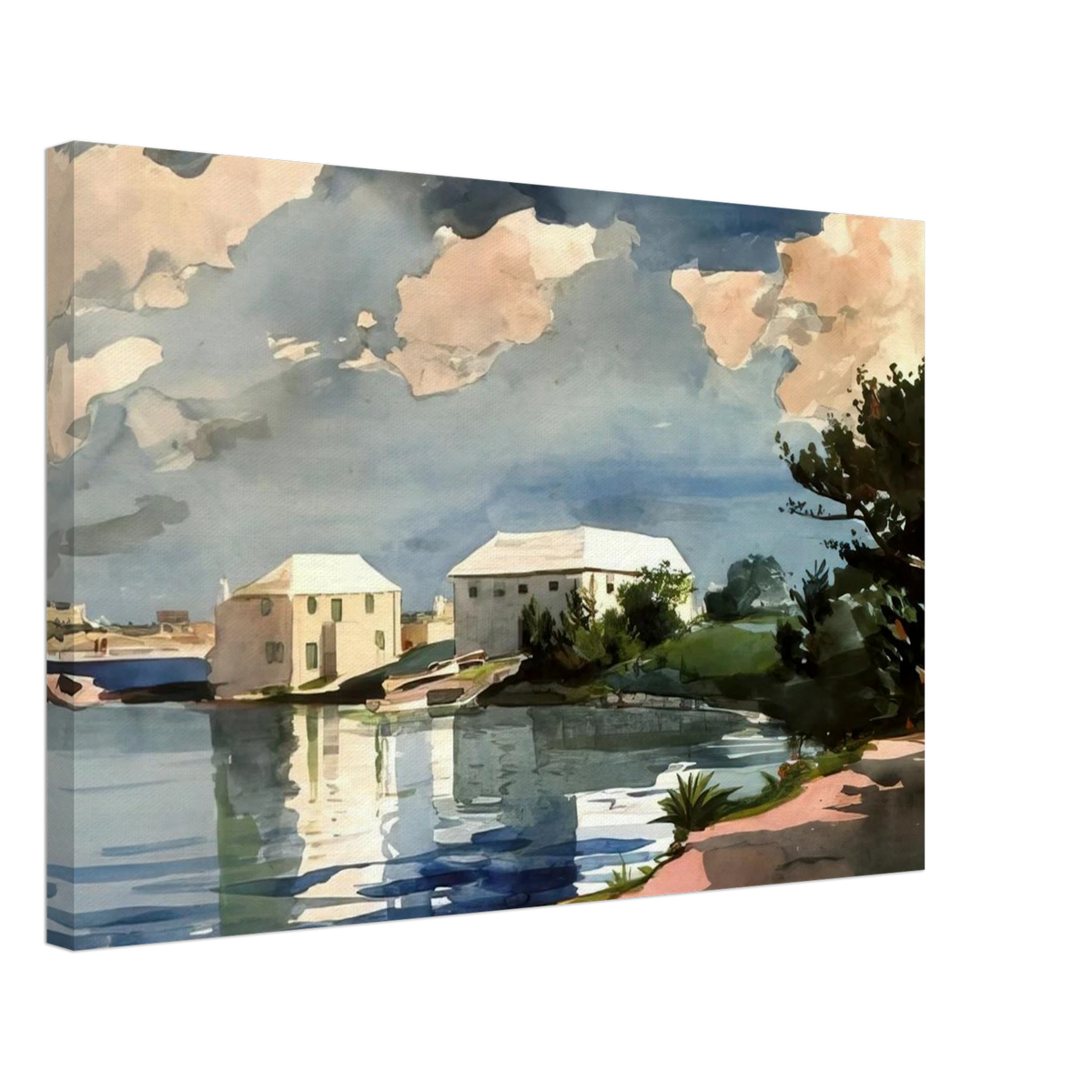 SALT KETTLE BERMUDA Canvas | Winslow Homer Canvas | Winslow Homer Store