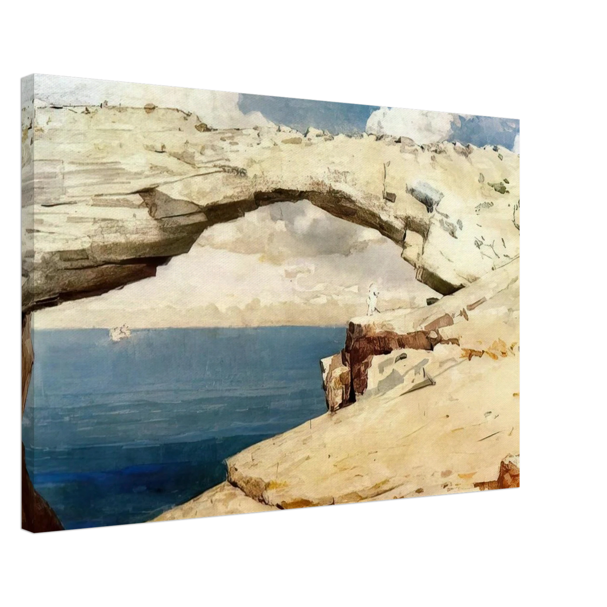 GLASS WINDOWS BAHAMAS 1885 Canvas | Winslow Homer Canvas | Winslow Homer Store