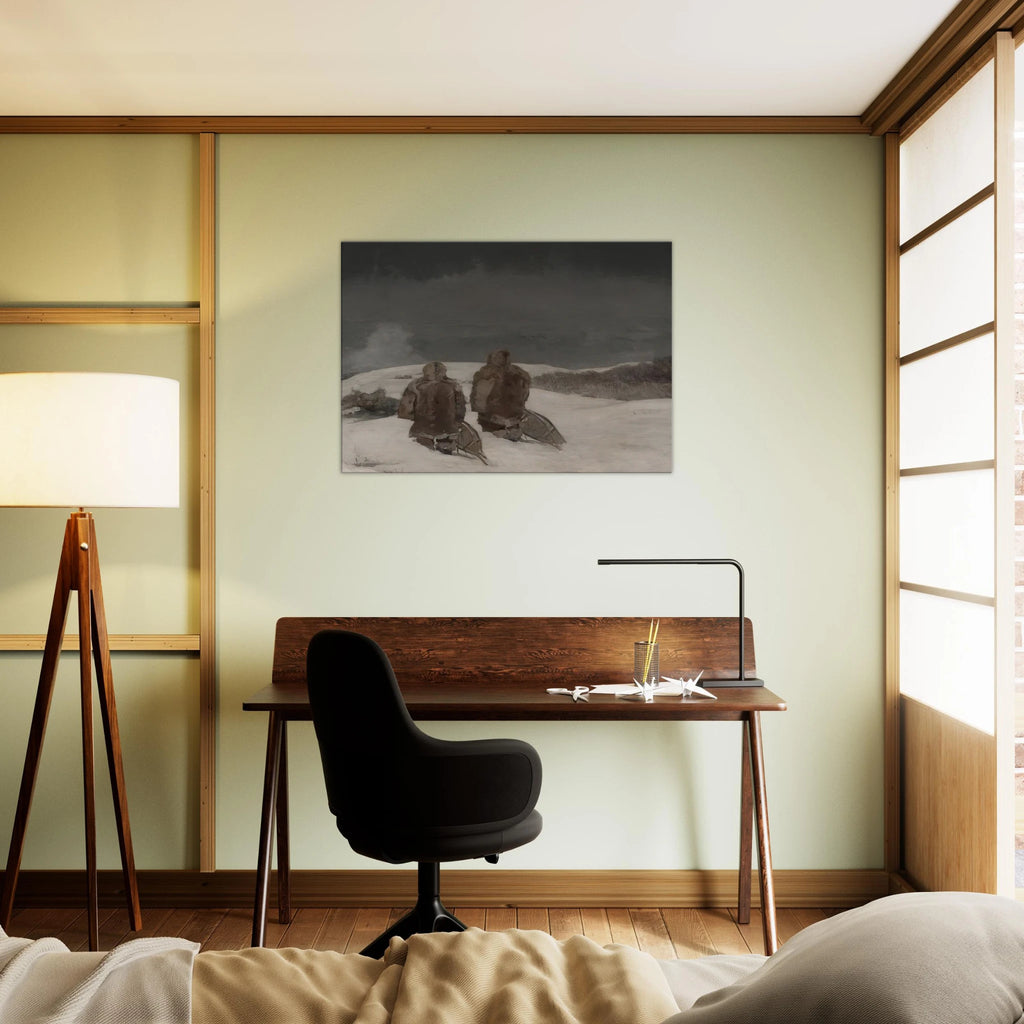 BELOW ZERO Canvas | Winslow Homer Canvas | Winslow Homer Store