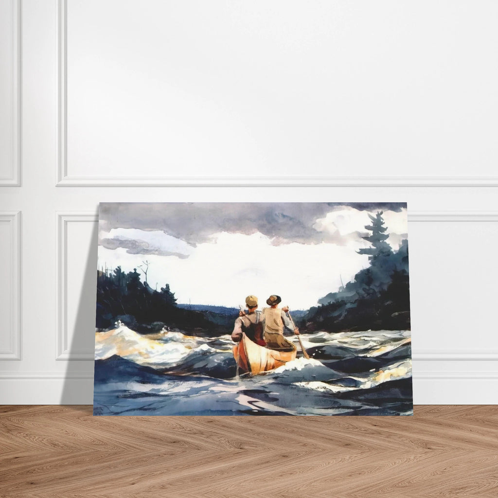 CANOE IN THE RAPIDS Poster | Winslow Homer Poster | Winslow Homer Store
