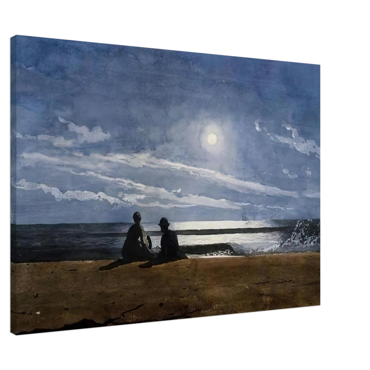 MOONLIGHT Canvas | Winslow Homer Canvas | Winslow Homer Store