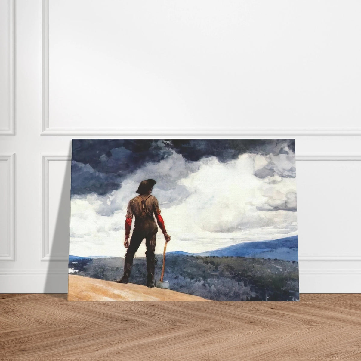 THE WOODCUTTER Canvas | Winslow Homer Canvas | Winslow Homer Store
